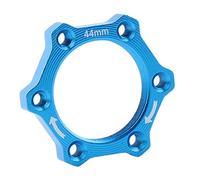 KQFCAZRE Rondelle D'adaptation de Bride de Rotor en Alliage D'aluminium pour Moyeu Avant/arrière Fileté, Bleu, 44mm
