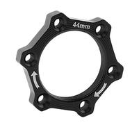 KQFCAZRE Rondelle D'adaptation de Bride de Rotor en Alliage D'aluminium pour Moyeu Avant/arrière Fileté, Noir, 44mm