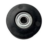 KQFCAZRE Roue de Siège pour Rameur, Noire, Installation Facile, Capacité de 100 Kg, Accessoire de Rechange Robuste pour équipement de Fitness, Diamètre du Trou de