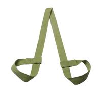 KQFCAZRE Sangle de Tapis Boucle Porte-Matelas Bandoulière Coton Doux Antidérapant Ajustable Utilisée pour Pilates Fitness Convient aux Pratiques Studio, Vert