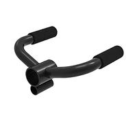 KQFCAZRE Support de Barre En T pour Tirage Horizontal, Support Plat pour Barre D'haltères, Insert En Acier pour Musculation, Adapté Aux Exercices Des Bicep, double poignée
