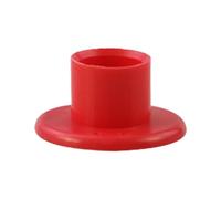 KQFCAZRE Support de Tee de Golf en Caoutchouc avec Trou Rond, Fabriqué en Caoutchouc et Structure Robuste, Adapté Au Terrain D'entraînement de Golf, Rouge