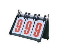 KQFCAZRE Tableau de Multifonctionnel avec Deux et Trois Chiffres Tableau de Score pour Table Tennis Basketball Football Soccers Matériau Imperméab, 3 chiffres