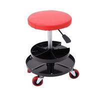 KQFCAZRE Tabouret de Travail Réglable Siège Atelier Chaise Atelier Tabouret Atelier Confort Longue Durée Colonne Solide à Levier Mobilité Stable Base Large et