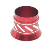 KQFCAZRE Taille de La Pièce de Réparation de l'anneau de Moulinet pour Installer Une Partie du Porte-Moulinet Pratique en Aluminium, Rouge