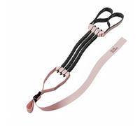 KQFCAZRE Training Pull Up Band Bande d'Assistance Traction Élastique Accessoire Entraînement Barre Fixe Résistance Progressive avec Tubes Réglables Sangle, Rose Basic 20 Double