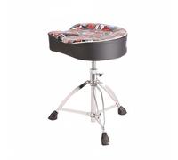 KQFCAZRE Trône de Percussion Base Trépied Trône de Batteur Rembourré Stable Équipement Musical pour Adultes, Studio, Tabouret De Batterie À Double Pied