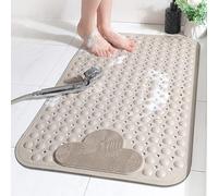 KQIEJUY Tapis de Douche antidérapant pour l'intérieur de la Douche Tapis de Douche antidérapant Tapis de Douche en Caoutchouc Tapis de Baignoire Anti-dérapant Tapis de Bain antiderapant 120 x 80 cm