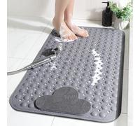KQIEJUY Tapis de Douche antidérapant pour l'intérieur de la Douche Tapis de Douche antidérapant Tapis de Douche en Caoutchouc Tapis de Baignoire Anti-dérapant Tapis de Bain antiderapant 120 x 80 cm