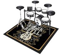 KQIEJUY Tapis Insonorisant pour Batterie Antidérapant Tapis Batterie Electronique Tapis de Tambour Acoustique Tapis pour Batterie et Percussions Tapis de Sol pour Instruments de Musique 160 x 120 cm