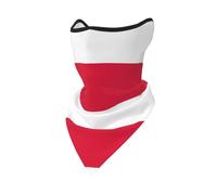 KQISANGM Bandeau Cache-Cou Foulard Bandana Pour Hommes Et Femmes Imprimé Drapeau De Pologne Cagoule Multifonctionnelle Pour Le Ski La Course À Pied Et La Moto