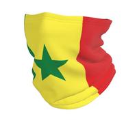 KQISANGM Cache-Cou Multifonctionnel Fantaisie Aux Couleurs Du Sénégal Écharpe Tubulaire Élastique Bandana Cagoule Tour De Cou Coupe-Vent Pour Hommes Femmes Et Unisexe