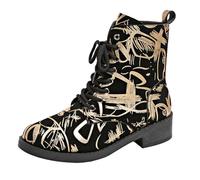 KQIVAM Bottines a talon femme lacet Bottes à la Mode Bottes Femmes Tendance Botte Chelsea Elégante,Confort Chic Chaussures Confortable Bottines avec talon bloc Classiques Talon épais,Automne Hive