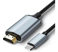 KQLHLHDYZ HDMI Cable Adapter for i-Phone to TV, 1080P Light-ning to Digital AV Adapter Sync Screen Connector for i-Phone to TV Projector Monitor