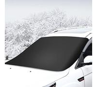 kqovim Auto Couverture Pare-Brise Voiture, pour Renault Kadjar 2015-2019 Repliable Protege Brise Pare Neige Voiture,Housse Pare Brise de Voiture