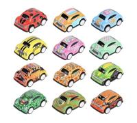 KQOZG Pull Back Car, 5PCS Mini Pushchair Toy, Pull Back Racing Car for 2 3 5 Years Old Boys Party Bag Stuffer(Couleur aléatoire)