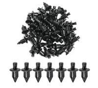 KQRZG 80 pièces Rivets en plastique, Clips, Fixations pour carénage de moto, Garniture de panneau, Fixation carrosserie, Agrafes plastique, Rivet (6 mm)