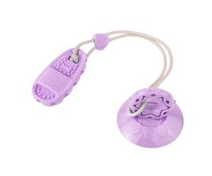 Kqy300 Pantoufles durables à ventouse pour animaux de compagnie avec dents qui fuient la nourriture, l'ennui et l'auto-indulgence consomment de l'énergie pour chien de taille moyenne (B, 46,5 cm)