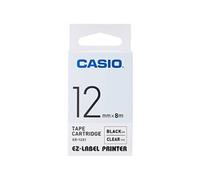 Casio XR-12X1 Ruban encreur Couleur de ruban: transparent Couleur de police: noir 12 mm 8 m