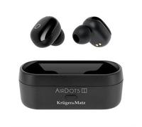 Kr?ger&Matz Air Dots 1 TWS belaid?s ausin?s (4?h, Sans fil), ?couteurs, Noir