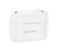 Kr?ger&Matz ?couteurs intra-auriculaires Dual Driver M4 PRO Bluetooth TWS (5?h, Filaire), ?couteurs, Blanc