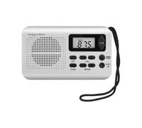 Kr?ger&Matz KM 819 Radio portable, gris clair (FM, AM), Radio, Argent, Noir