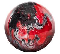 KR Strikeforce Boule de bowling en polyester non percée Rouge/noir/blanc 5,9 kg