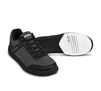 KR Strikeforce Flyer Chaussures de Bowling en Maille pour Homme Noir/Acier, Homme, KR Strikeforce Flyer Mesh Black/Steel Wide Width Bowling Shoes Men's 8 Wide, Noir/Acier, 8W