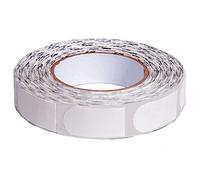 KR Strikeforce Tape White Piece 1 inch Sure Fit Lot de 100 Rouleaux de Ruban adhésif Blanc 2,5 cm Unisexe, 1"-100-Piece Roll