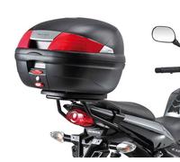 Kappa Support arrière Top Case KR1570 Monokey Argenté pour Honda CBF 125 (09-14)