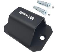 Kr51b Ancrage Au Sol Pour Antivol Chaine Jusqu'à Ø50,En Acier Haute Résistance Avec 2 Boulons D'expansion Protégés,Fixation Anti Vol Mur Garage Remorque Parking Universel Moto,Scooter,Velo