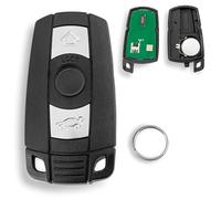 KR55WK49127 Porte-clés de voiture à 3 boutons pour BMW Série 1 3 5 6 Z4 X1 X3 X5 E46 E60 E61 E63 E64 E70 E71 E72 E90 E91 E92 868 MHz ob avec ID4 Porte-clés à 6 puces