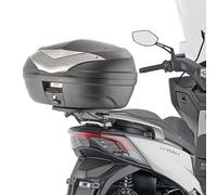 Kappa Moto Kymco Xtown 125-300 Monolock Kr6115 Top Case Rear Fitting Argenté