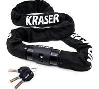 Kr620 Chaine Antivol Velo Maillons En Acier Ø6mm,120cm,Serrure De Sécurité Et Capuchon,Chaine Légère,Antivol Moto,Verrouillage Roue,Blocage Universel Scooter,Vélo Électrique,Trottinette