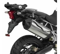 Kappamoto Porte-bagages AR KR6401 – Plaque Monokey Argenté – Triumph Tiger 800 (2011-2019)
