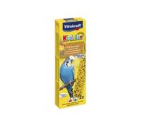 VITAKRAFT - Kräcker - Friandise pour Perruche - Alimentation Pour Oiseaux Domestiques - Délicieux Kräckers Abricot et Figue - Boîte de 60g - 2 Baguettes