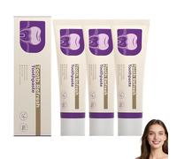 Kraein Nature Dentifrice Oral Care,Ingrédients Naturels,Soin Doux,renforcement De L'émail,Haleine Fraîche,Nettoyage En Profondeur,Élimination Des Taches,Les Dents Sensible (3PCS)