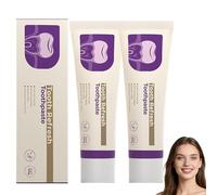 Kraein Nature Dentifrice Oral Care,Ingrédients Naturels,Soin Doux,renforcement De L'émail,Haleine Fraîche,Nettoyage En Profondeur,Élimination Des Taches,Les Dents Sensible (2PCS)