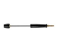 Kränzle Rallonge de Lance 400 mm, Modèle 12870, Acier Inoxydable, Vanne à Boule, VALVE NOZZLE