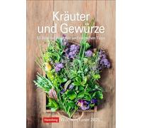 Kräuter und Gewürze Wochenplaner 2025 - 53 Blatt mit Rezepten und nützlichen Tipps: Jede Woche Rezepte, Küchentipps und Fotos - dabei Termine im Blick mit Platz zum Eintragen