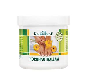 Kräuterhof® Baume anti-callosités (250 ml) - Réduit les callosités très doucement et efficacement, l'état de la peau nous améliore, la peau devient douce et souple, le baume hydrate intensément