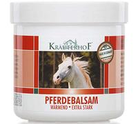 Kräuterhof® Baume pour chevaux, gel de massage pour la peau, extra fort, tailles