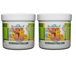 Kräuterhof Corne Peau Baume 250ml, Lot de 2