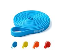 KRAFIT Bandes de résistance, bandes de résistance - Individuelles et ensemble, douces pour la peau et antidérapantes, 100 % caoutchouc naturel, bandes de fitness de qualité supérieure pour la