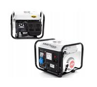 Groupe électrogène tr-kd109b générateur de courant type silenziato, transportable. 1300 W 1000 W moteur à 2 temps monophasé avec pot catalytique. Fonctionnement avec mélange 2%, démarrage à Rivet, 1 prise Bianco