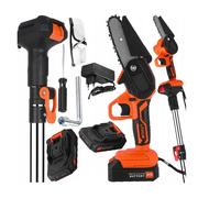 KRAFT DELE Taille-haies Télescopique 21V 4 Pouces Set Koffer