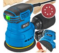 kraft dele WDS2500 Excentrique 1300W 125mm Aspirateur Poussière Ponceuse