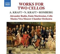 KRAFT / RUDIN / MART - WORKS FOR 2 CELLOS - CD - F4z