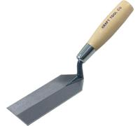 KRAFT TOOL Truelle d'archéologie avec manche en bois, 125 x 38 mm
