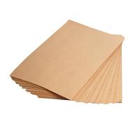 Clairefontaine 975006C Paquet Papier Kraft - 25 Feuilles Papier Kraft Vergé Brun 70x100 cm 120g - Papier Double Face pour le Croquis et le Dessin